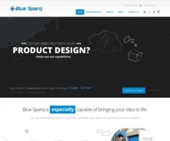 Bluesparq.com(Rapid prototyping) Screenshot