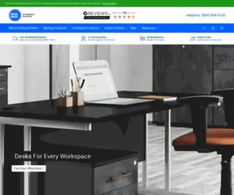 Bluespotfurniture.com(Find office furniture online) Screenshot
