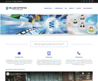 Bluespring.me(Blue Spring Broadband) Screenshot