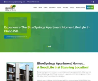 Bluespringsapts.com(McCallum Crossing Apartments) Screenshot