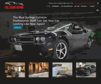 Bluespringscollision.com(Blue Springs Collision Repair) Screenshot