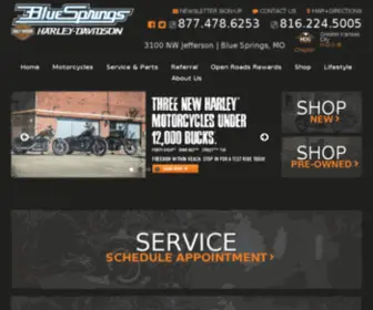 Bluespringsharleydavidson.com(Harley Blue Springs Missouri) Screenshot