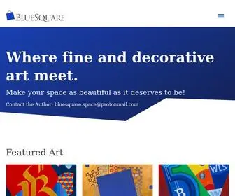 Bluesquare.space(Art Design Paintings by Vit) Screenshot