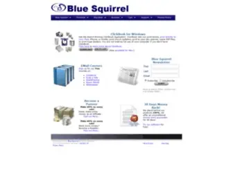 Bluesquirrel.com(Blue Squirrel) Screenshot