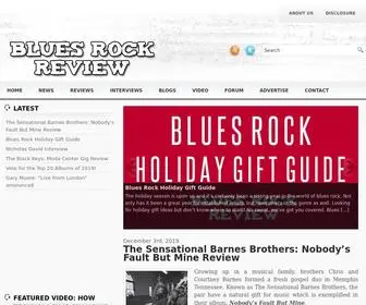 Bluesrockreview.com(Blues Rock Review) Screenshot