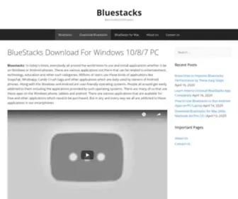 Bluestacksforwindow.com(Bluestacks) Screenshot