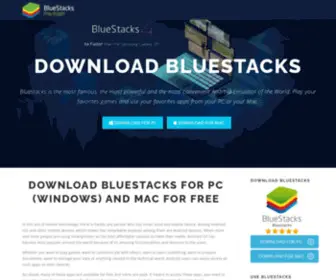 Bluestacksofficial.com(Download Bluestacks for PC (Windows) and Mac for Free) Screenshot