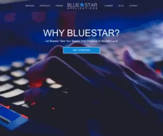 Bluestar-APPS.com(Jewelry Web Design) Screenshot