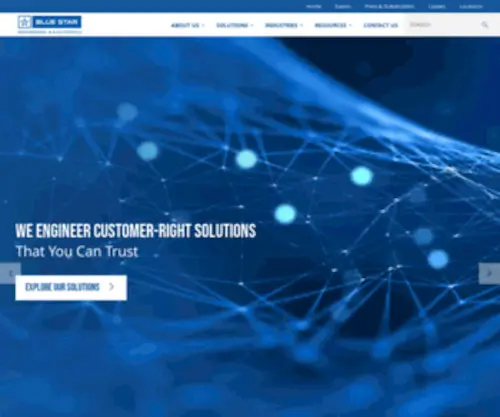 Bluestar-EE.com(Healthcare, Data Security, Material Testing, NDT, Industrial Automation) Screenshot