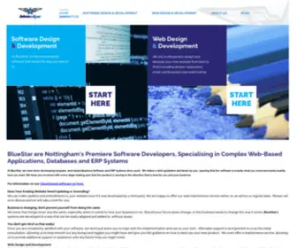 Bluestar-UK.com(Development and software company) Screenshot