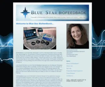 Bluestarbiofeedback.com(Blue Star Biofeedback) Screenshot