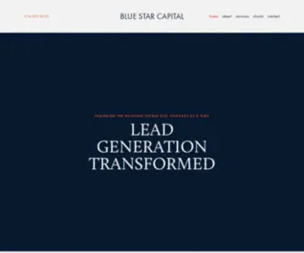 Bluestarcapital.ventures(Accredited Investors and new private placement hot leads) Screenshot