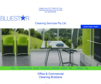 Bluestarcleaning.com.au(Brisbane Commercial Cleaning by Bluestar Cleaning Services) Screenshot