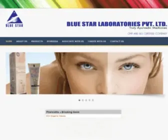 Bluestarlaboratories.com(Blue Star) Screenshot