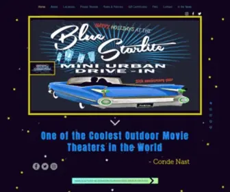 Bluestarlitedrivein.com(Mini Urban Drive) Screenshot