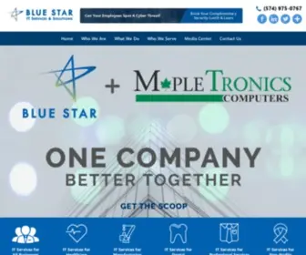 Bluestarpro.com(Mapletronics) Screenshot