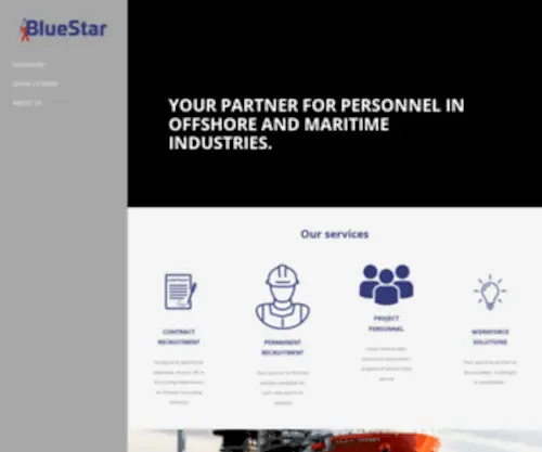 Bluestarworkforce.com(BlueStar Workforce) Screenshot