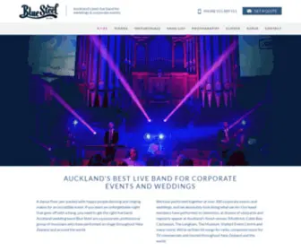 Bluesteelband.co.nz(Auckland Wedding Band) Screenshot