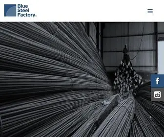 Bluesteelfactory.com(Blue Steel Factory) Screenshot