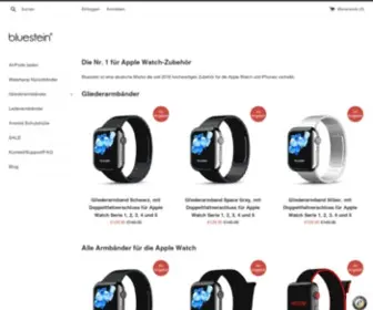 Bluestein.de(Apple Watch Armband aus Milanaise) Screenshot