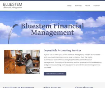 Bluestemfm.com(Bluestem Financial Management) Screenshot