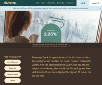 Bluestep.se(Specialistlångivare inom bolån) Screenshot