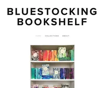 Bluestockingbookshelf.com(Bluestocking Bookshelf) Screenshot