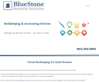 Bluestonebusiness.com(Bookkeeping and Accounting) Screenshot