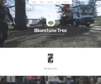 Bluestonetree.com(Tree Removal by ISA Certified Arborists) Screenshot