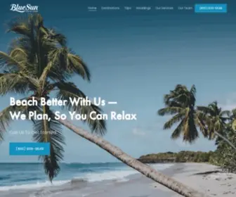 Bluesunvacations.com(BlueSun Vacations) Screenshot
