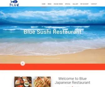 Bluesushinormandybeach.com(Blue Japanese Restaurant) Screenshot