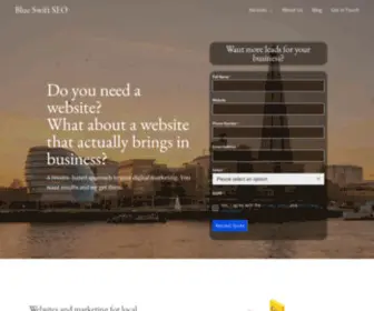 Blueswiftseo.com(London Digital Marketing Agency) Screenshot