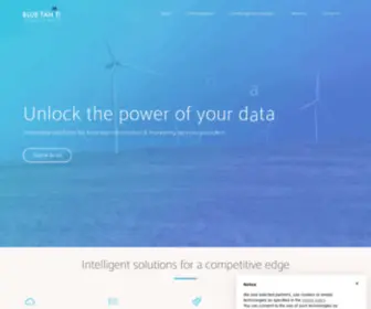 Bluetahiti.com(Innovative data solutions) Screenshot