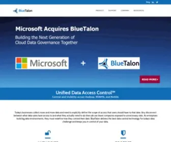 Bluetalon.com(Hadoop) Screenshot