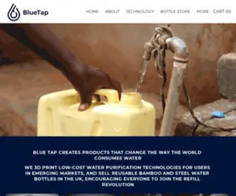 Bluetap.co.uk(B2B Water Treatment Provider For Health Care) Screenshot