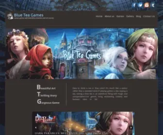 Blueteagames.com(BLUE TEA GAMES) Screenshot