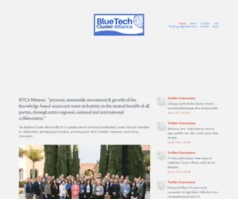 Bluetechclusters.org(BlueTech Cluster Alliance (BTCA)) Screenshot