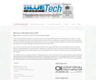 Bluetechexpo.org(The BlueTech Expo) Screenshot