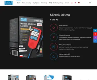 Bluetechnology.pl(Mierniki grubości Lakieru) Screenshot