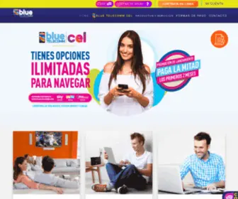 Bluetelecom.com.mx(Blue Telecomm) Screenshot