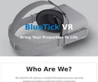 Bluetickvr.com(BlueTick VR) Screenshot