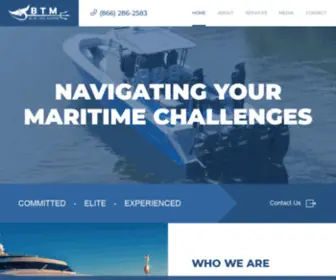 Bluetidemarine.com(Blue Tide Marine) Screenshot