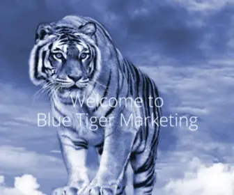 Bluetigermarketing.co.uk(Blue Tiger Marketing) Screenshot