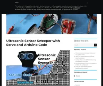Bluetin.io(Electronic projects including building robots) Screenshot