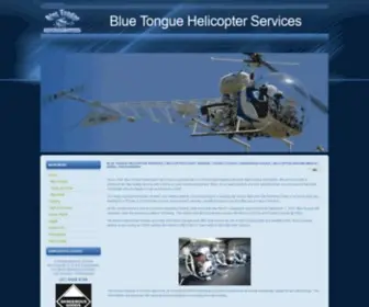 Bluetonguehelicopters.com.au(Blue Tongue Helicopter Services) Screenshot