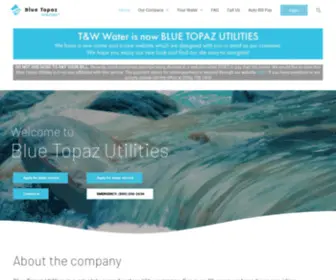 Bluetopazutilities.com(Blue Topaz Utilities) Screenshot