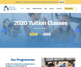 Bluetreeeducation.com(Bluetree education centre) Screenshot