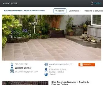 Bluetreelimited.com(Blue Tree Landscaping) Screenshot