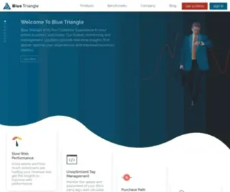 Bluetriangle.com(Blue Triangle) Screenshot