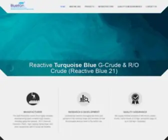 Bluetrondyes.com(Bluetron Dyes) Screenshot